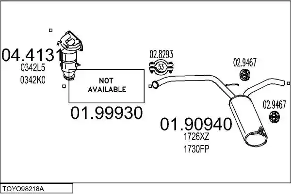 MTS TOYO98218A133419