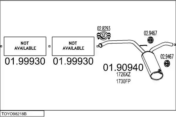 MTS TOYO98218B133419