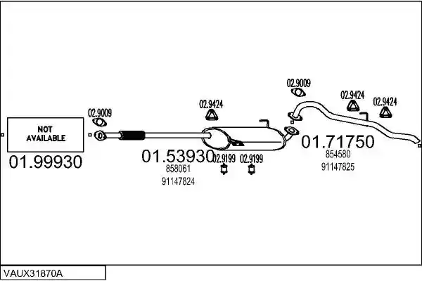 MTS VAUX31870A008149