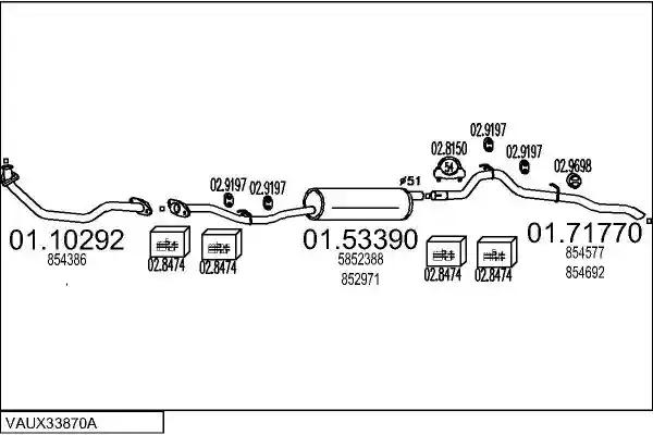 MTS VAUX33870A008147