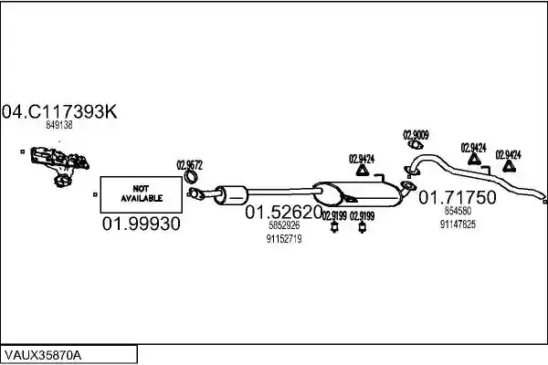 MTS VAUX35870A008146