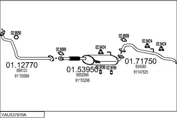 MTS VAUX37870A008148