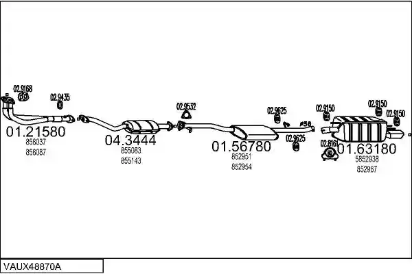 MTS VAUX48870A008028