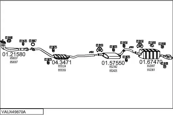 MTS VAUX49870A008032