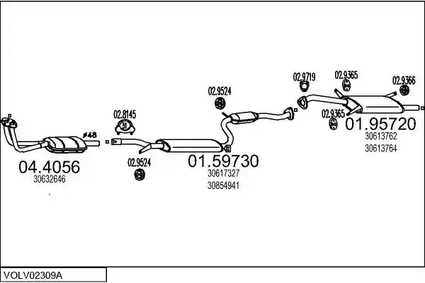 MTS VOLV02309A012526