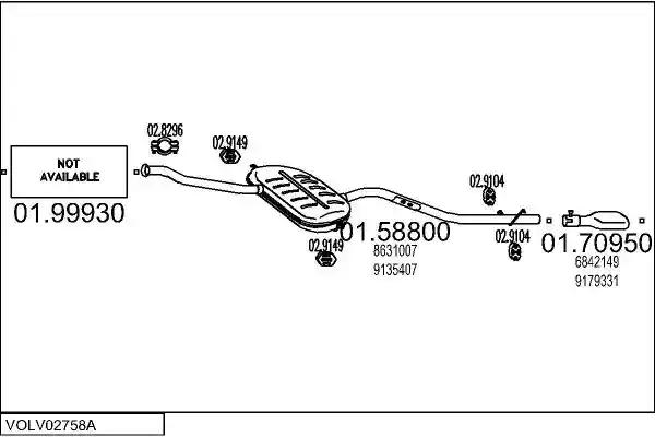 MTS VOLV02758A018317