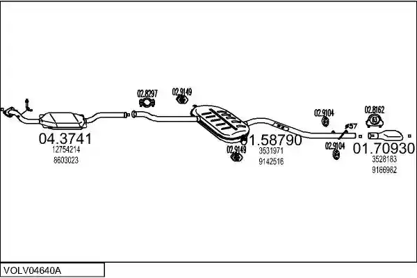 MTS VOLV04640A002851