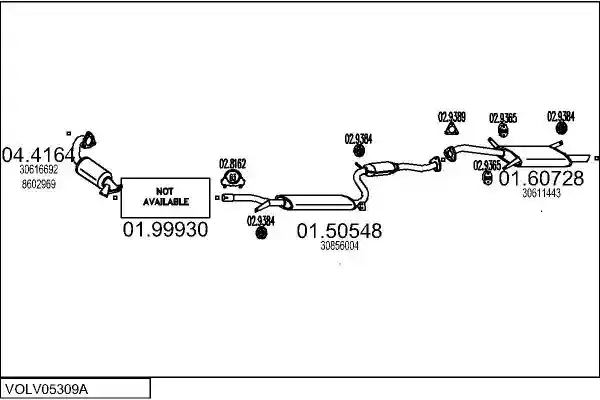 MTS VOLV05309A014956