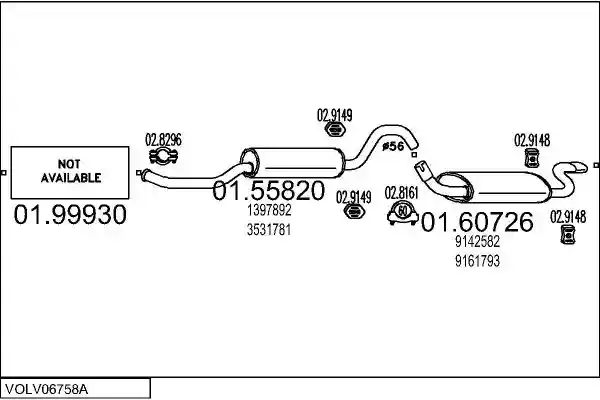 MTS VOLV06758A027810