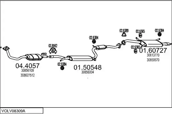 MTS VOLV08309A008693