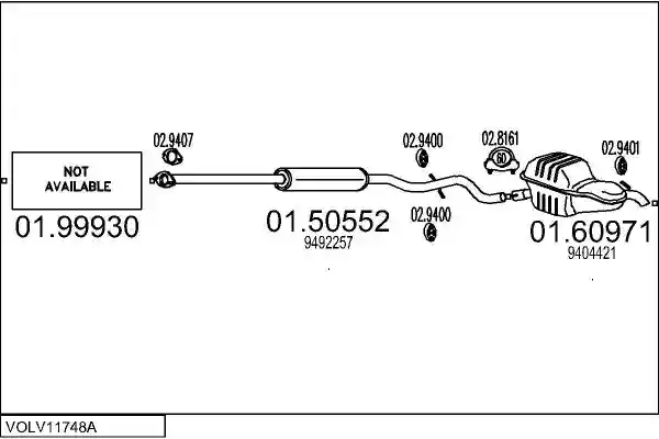 MTS VOLV11748A016475