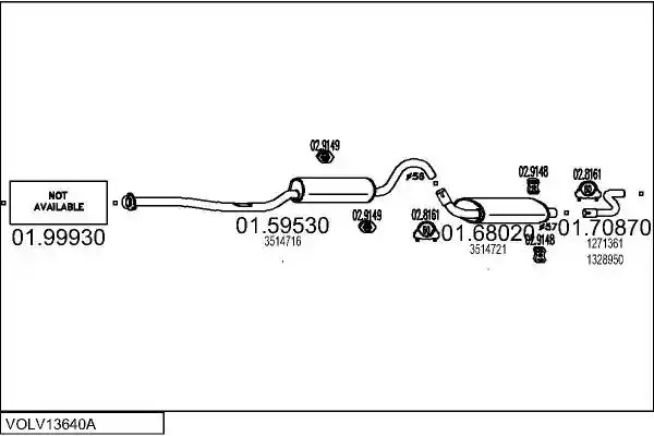MTS VOLV13640A002789