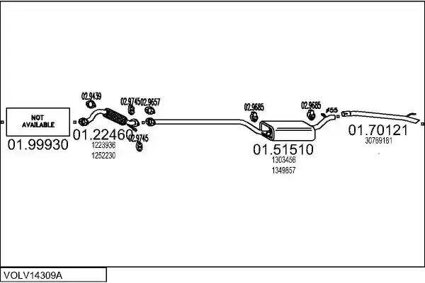 MTS VOLV14309A019813