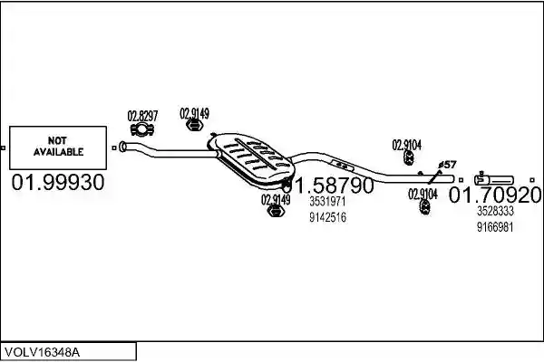 MTS VOLV16348A007252