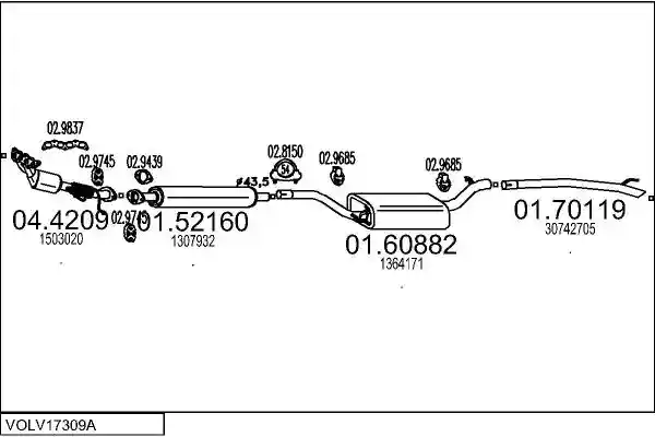 MTS VOLV17309A019808