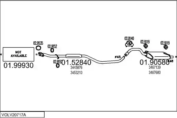 MTS VOLV20717A006009