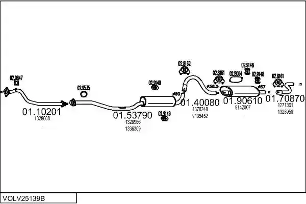MTS VOLV25139B002796