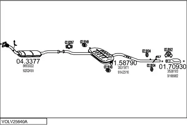 MTS VOLV25640A007257