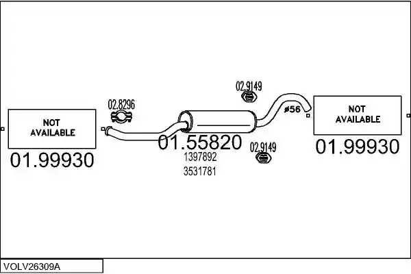 MTS VOLV26309A002847
