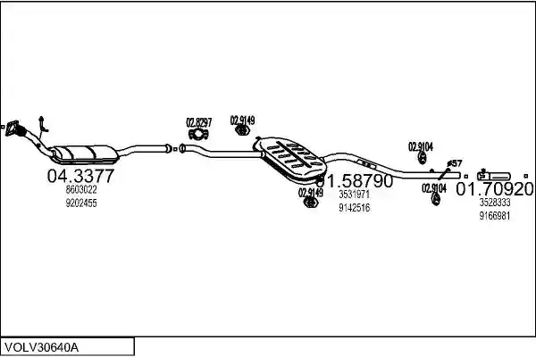 MTS VOLV30640A007250
