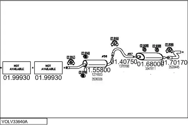 MTS VOLV33640A006012