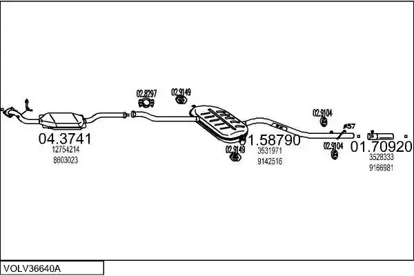 MTS VOLV36640A002851