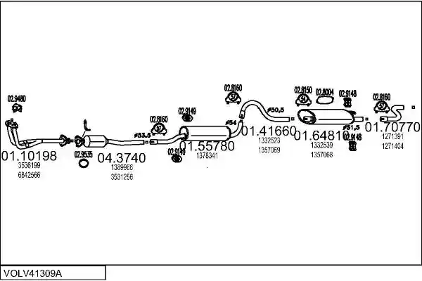 MTS VOLV41309A003987