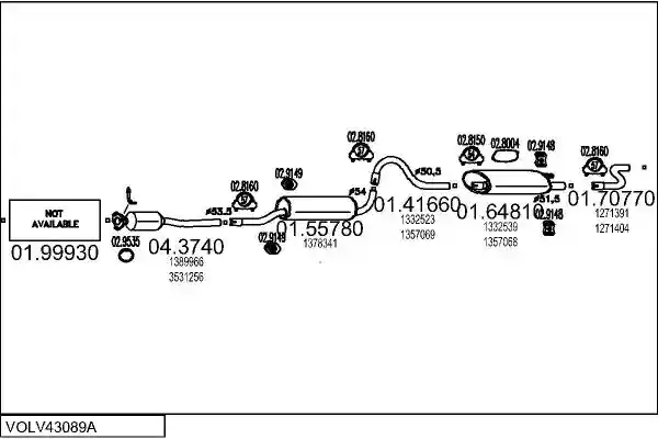 MTS VOLV43089A002790