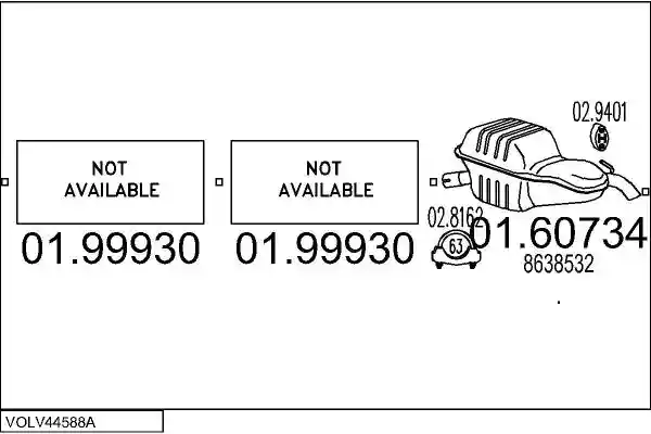 MTS VOLV44588A017139