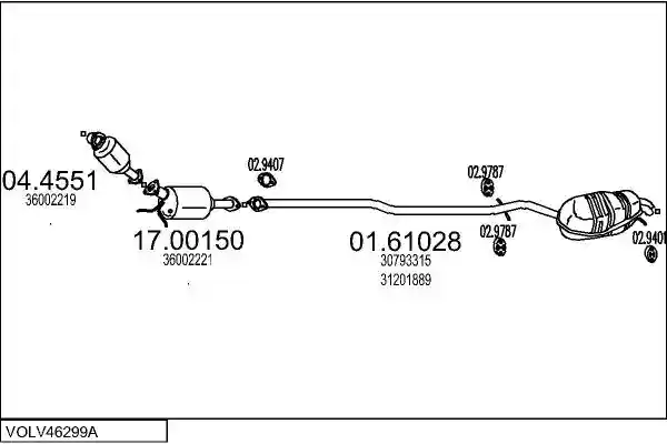 MTS VOLV46299A019990