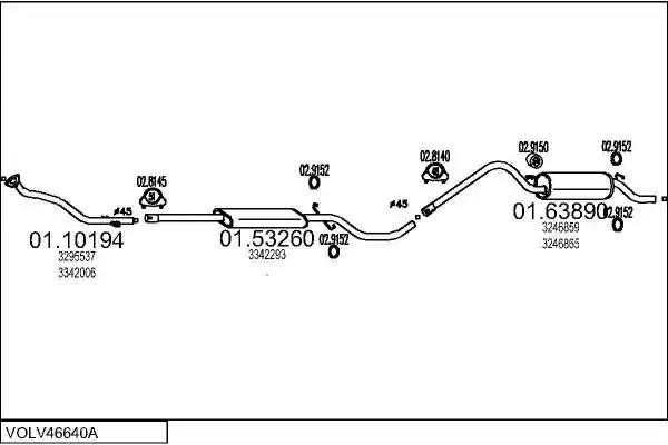 MTS VOLV46640A002813