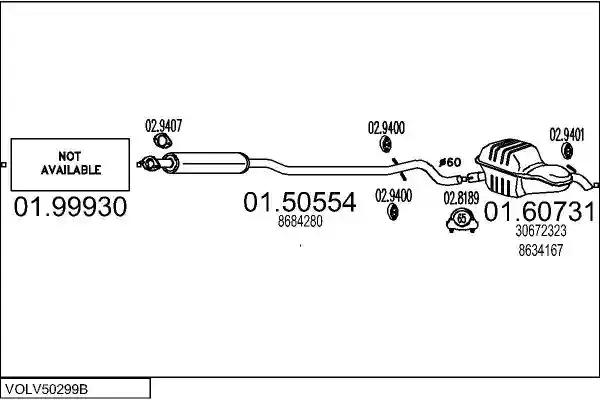 MTS VOLV50299B014618