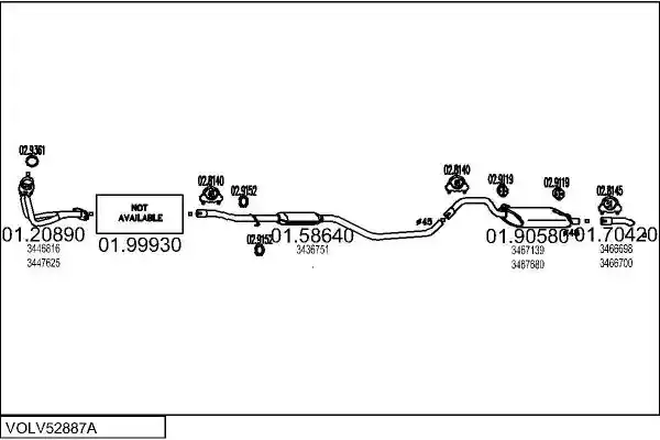 MTS VOLV52887A028740