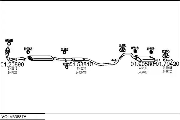 MTS VOLV53887A028740