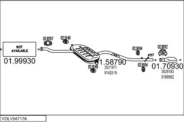 MTS VOLV54717A012530
