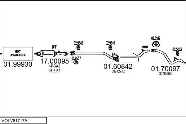 MTS VOLV61717A122903