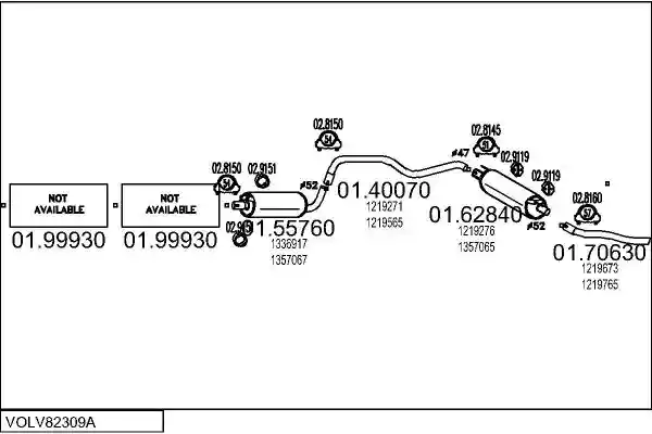 MTS VOLV82309A016909