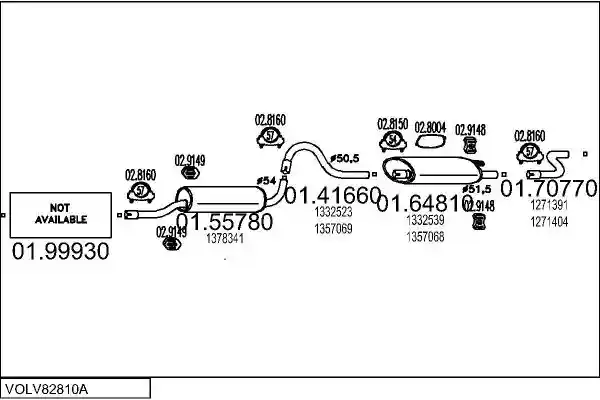 MTS VOLV82810A018820