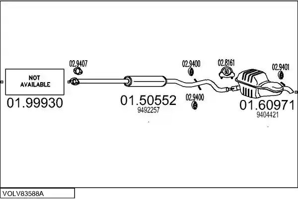 MTS VOLV83588A009422