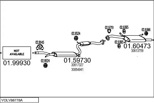MTS VOLV88778A005396