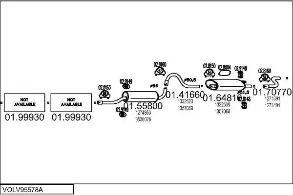 MTS VOLV95578A002799