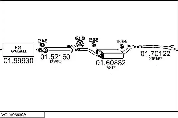 MTS VOLV95630A018600