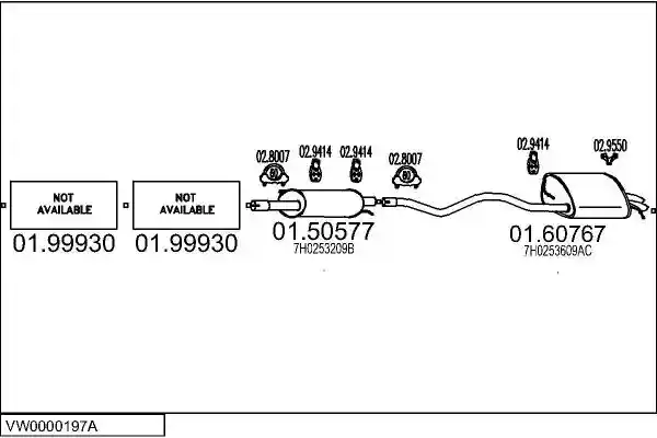 MTS VW0000197A019627