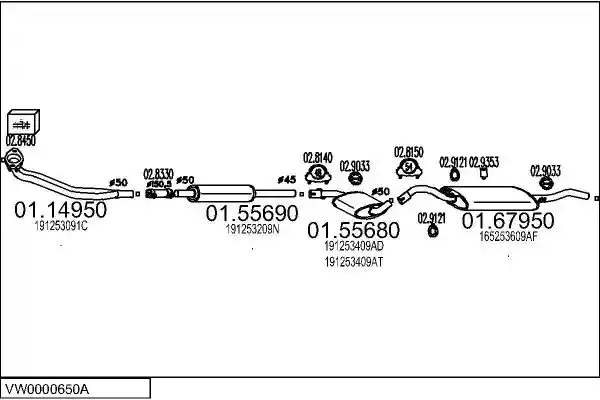 MTS VW0000650A008052