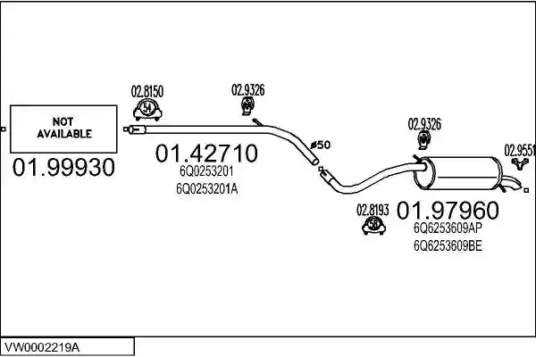 MTS VW0002219A018605