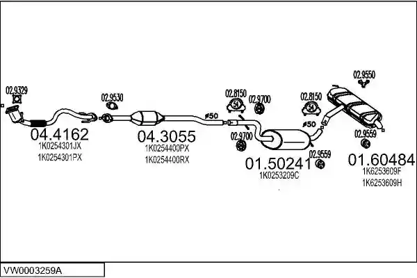 MTS VW0003259A017645