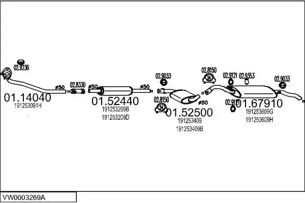 MTS VW0003269A008050