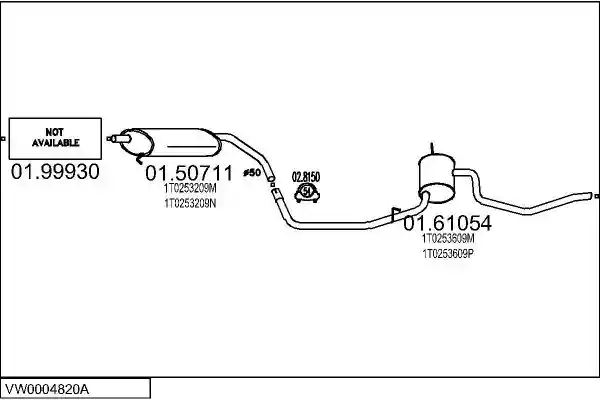 MTS VW0004820A019638