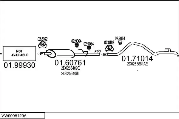 MTS VW0005129A016136