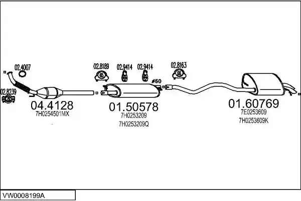 MTS VW0008199A020881